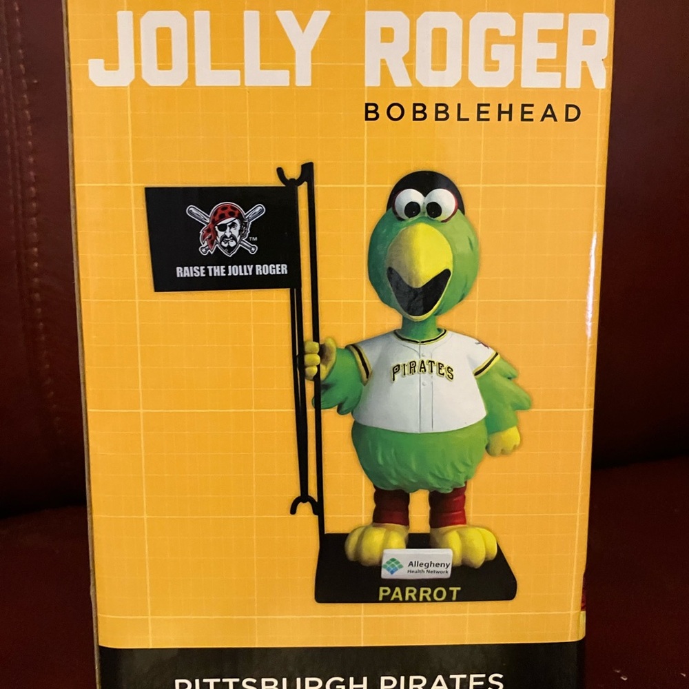 Pittsburgh Pirates Parrot Bobblehead - Green